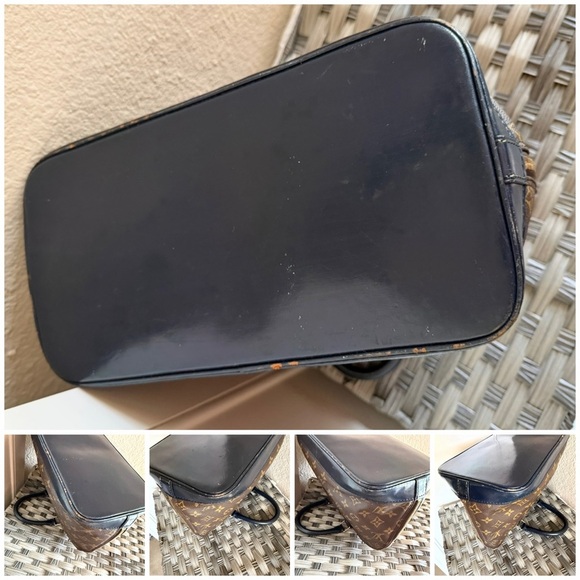 Louis Vuitton Monogram PM Alma Satchel Bag - Picture 5 of 17